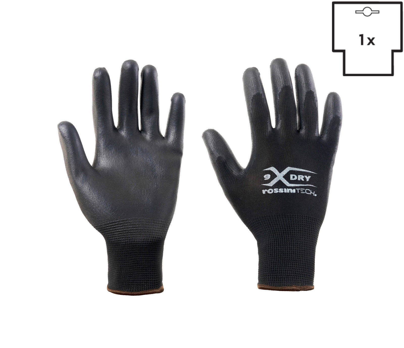 GUANTO POLIEST./POLIUR. NR/NR (CAV)