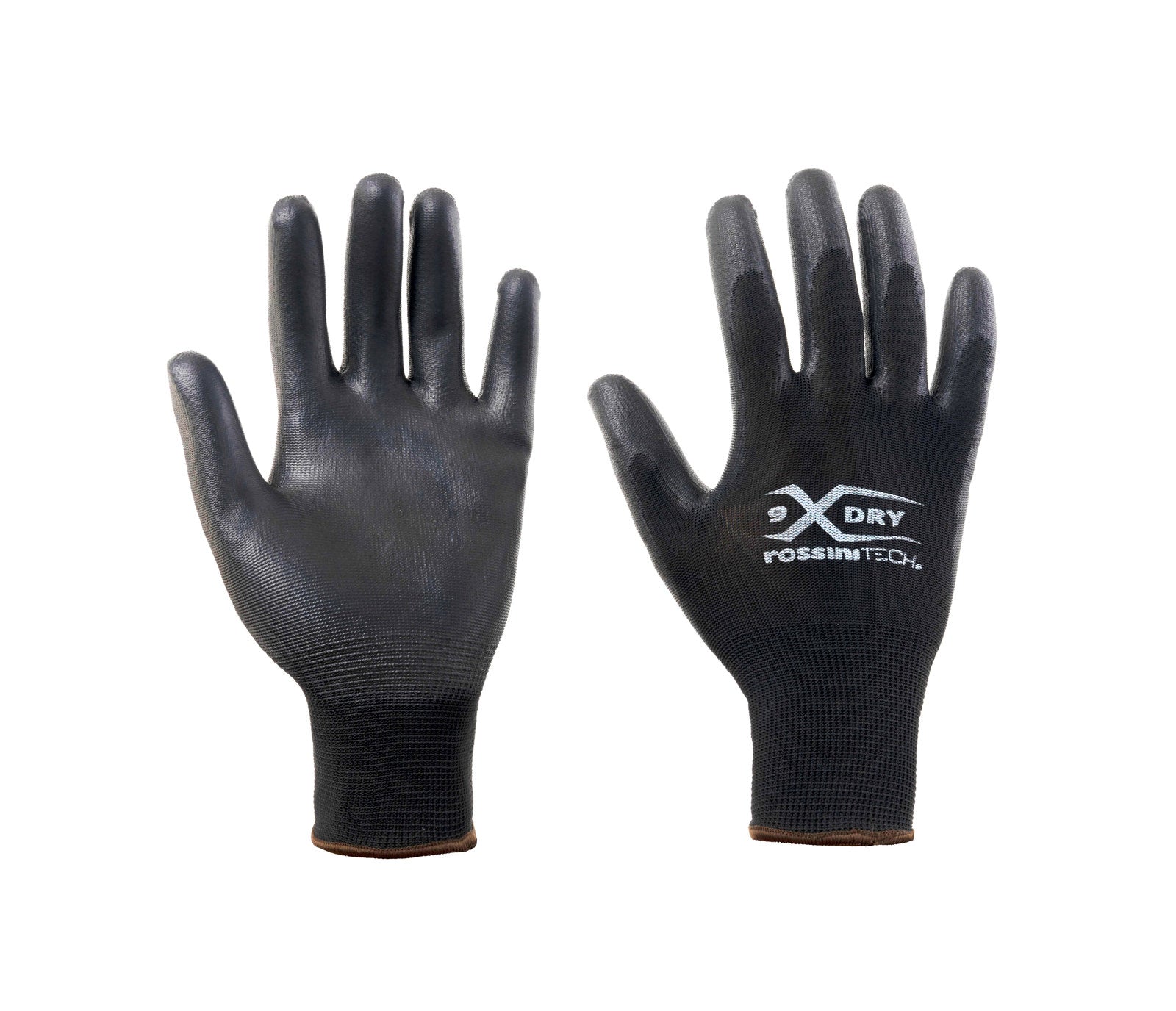 GUANTO POLIEST./POLIUR. NERO/NERO