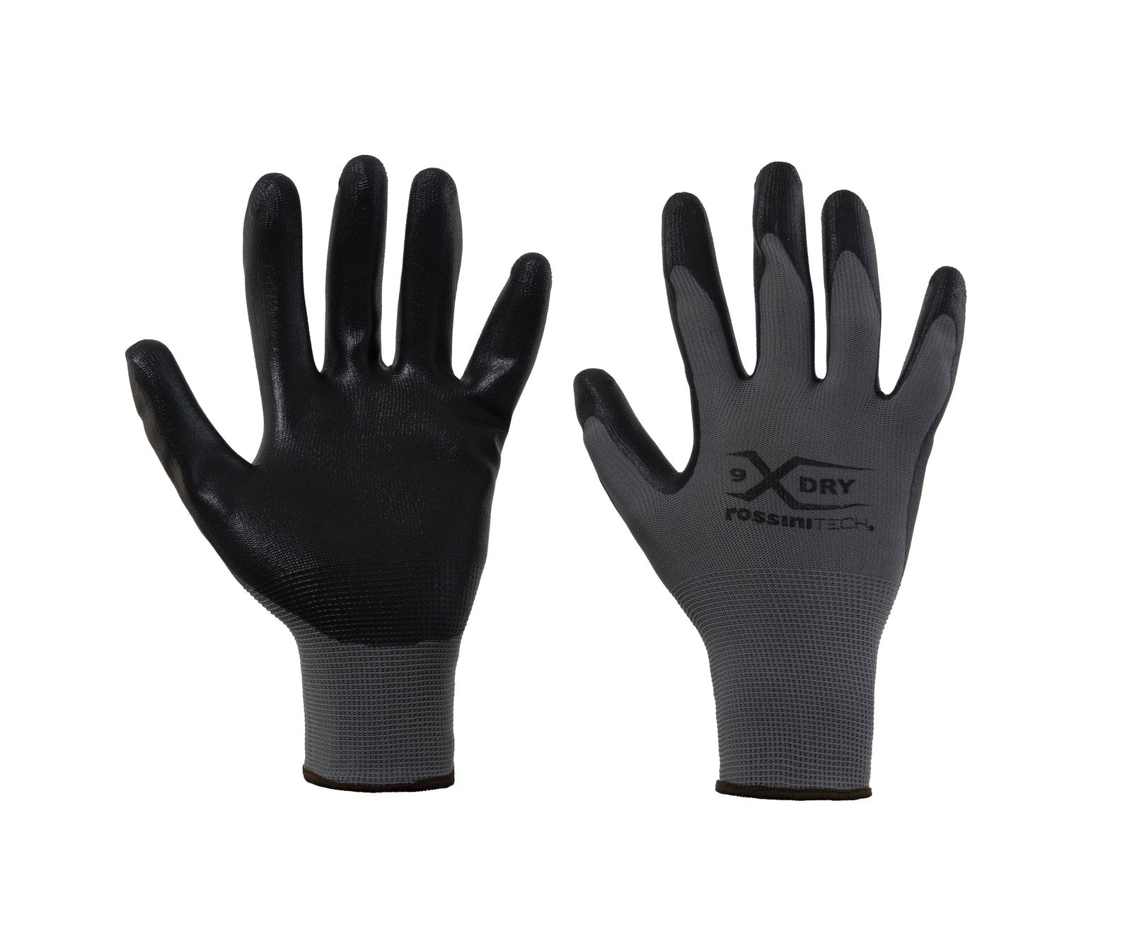 GUANTO POLIEST./NITRILE FOAM GY/BK (CARTONE DA 288 PAIA)