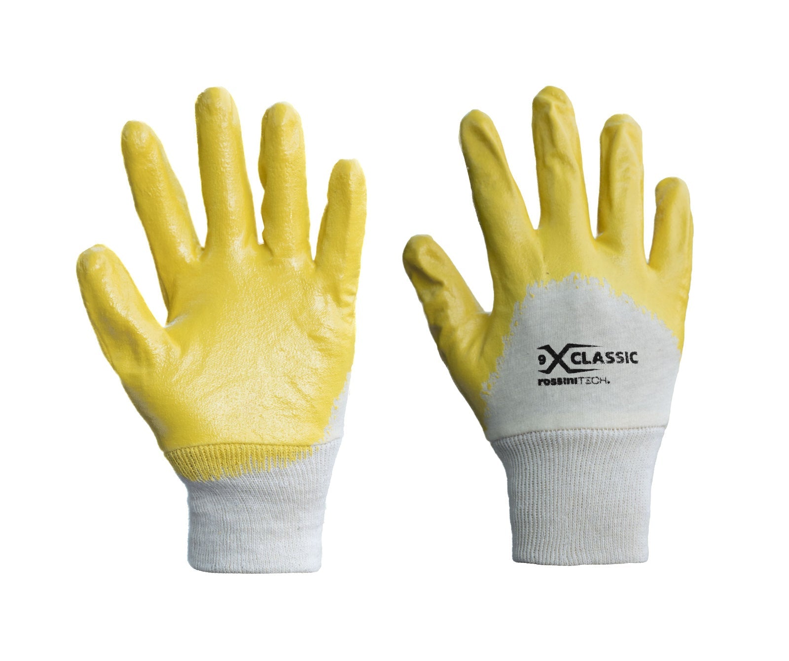 GUANTO NBR GIALLO AREATO P.MAGLIA
