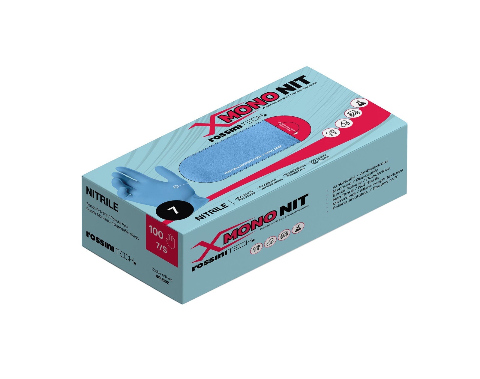 GUANTO NITRILE NON STERILE 100 PZ.