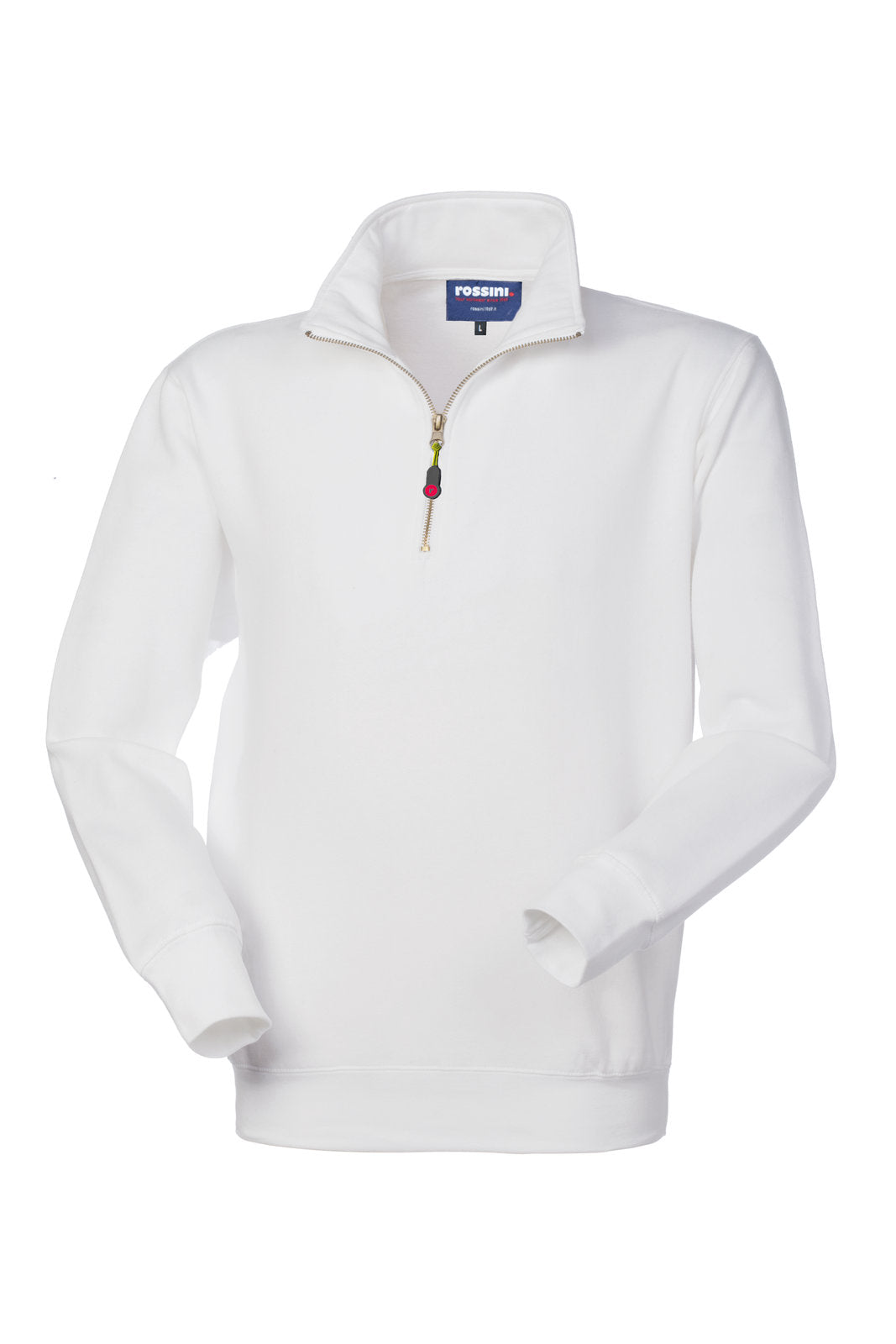 FELPA DERRY MEZZA ZIP 50%COT/50%POL