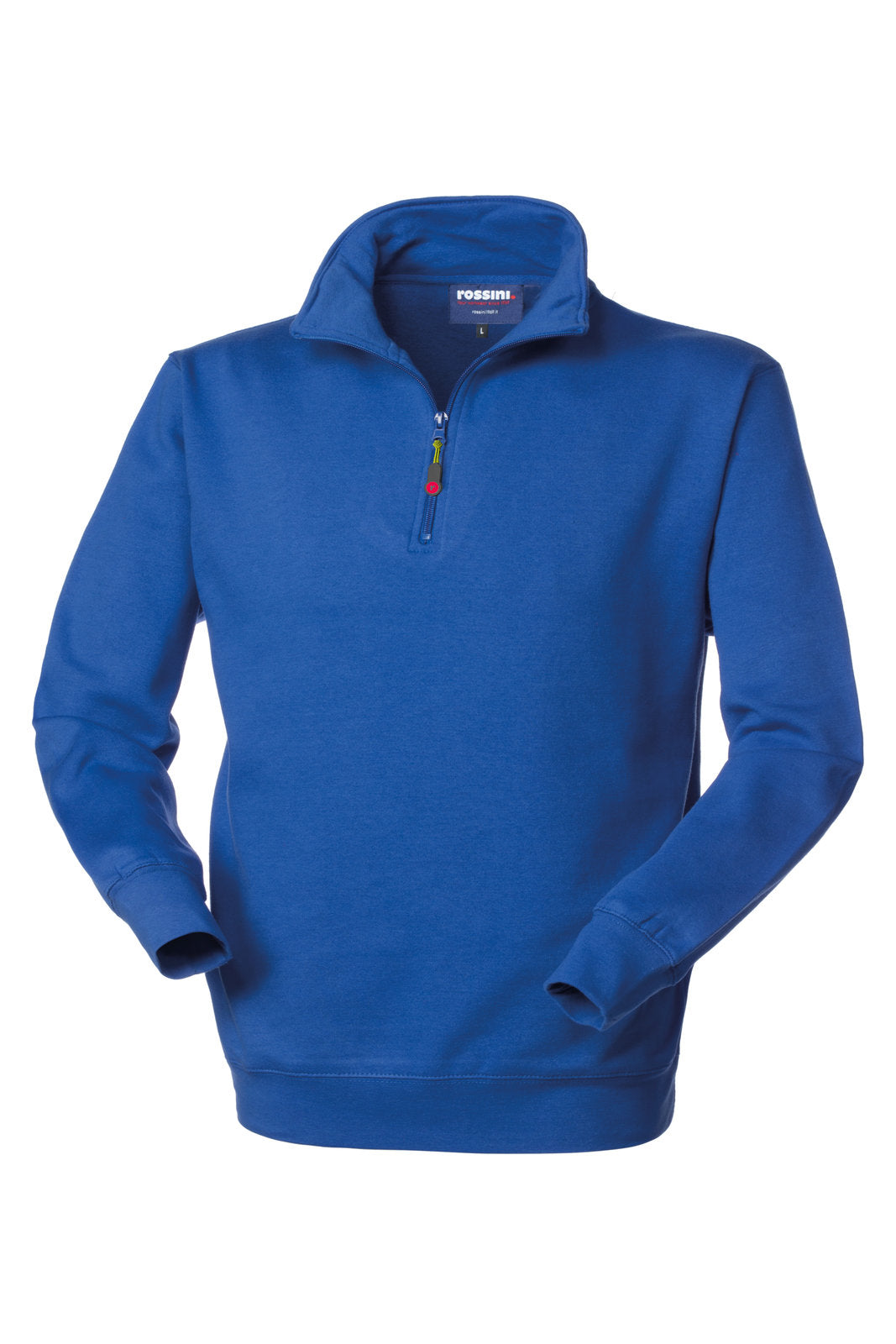 FELPA DERRY MEZZA ZIP 50%COT/50%POL