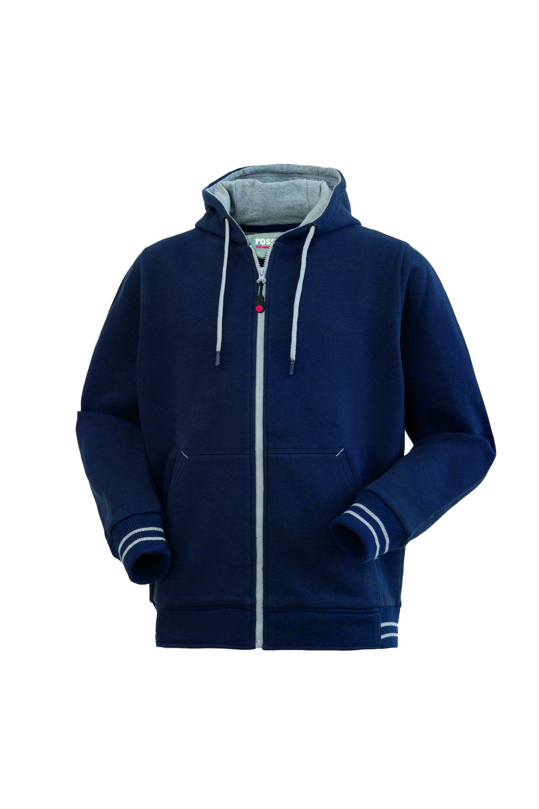FELPA ZIP LUNGA CAPP. HAMPTON