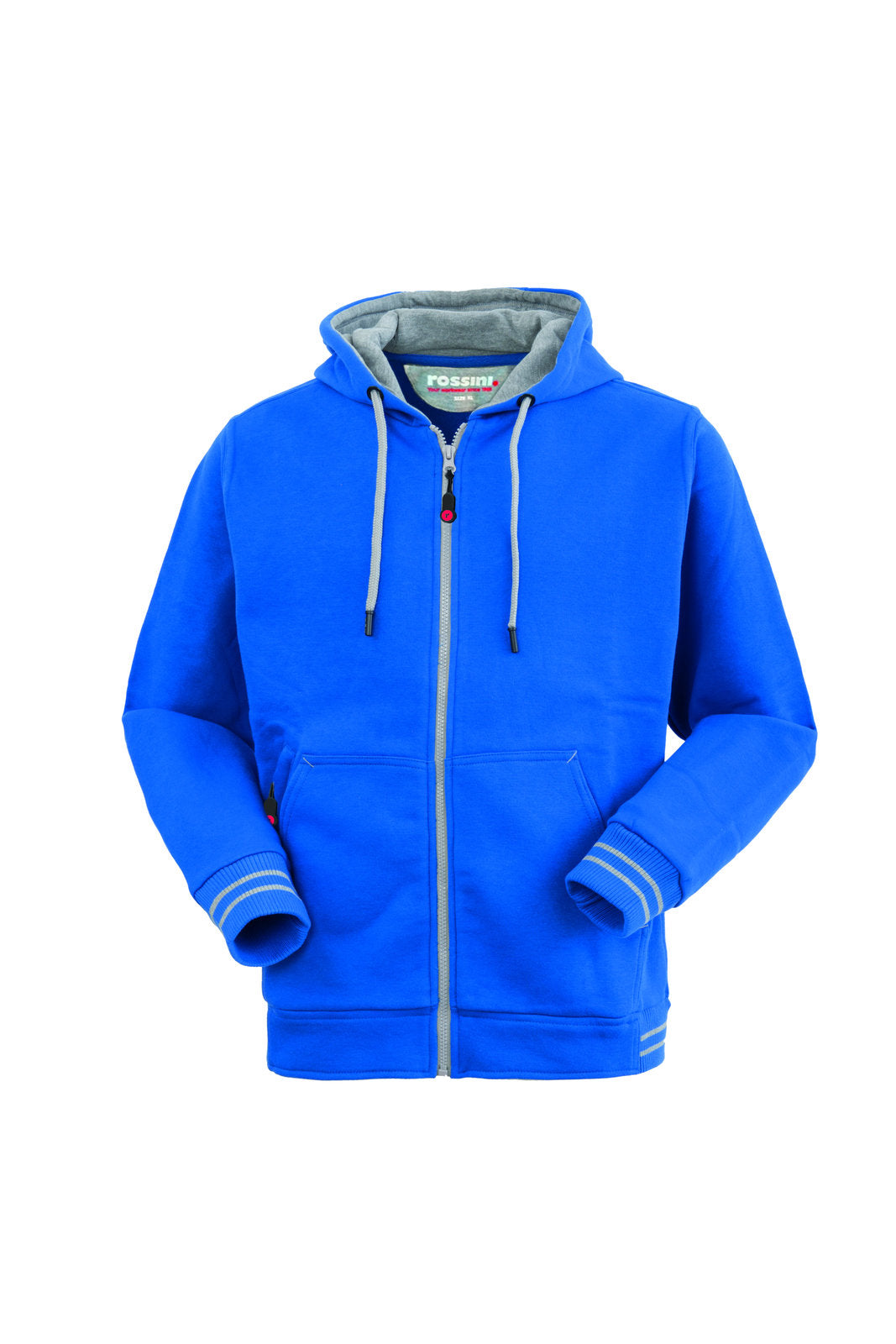 FELPA ZIP LUNGA CAPP. HAMPTON