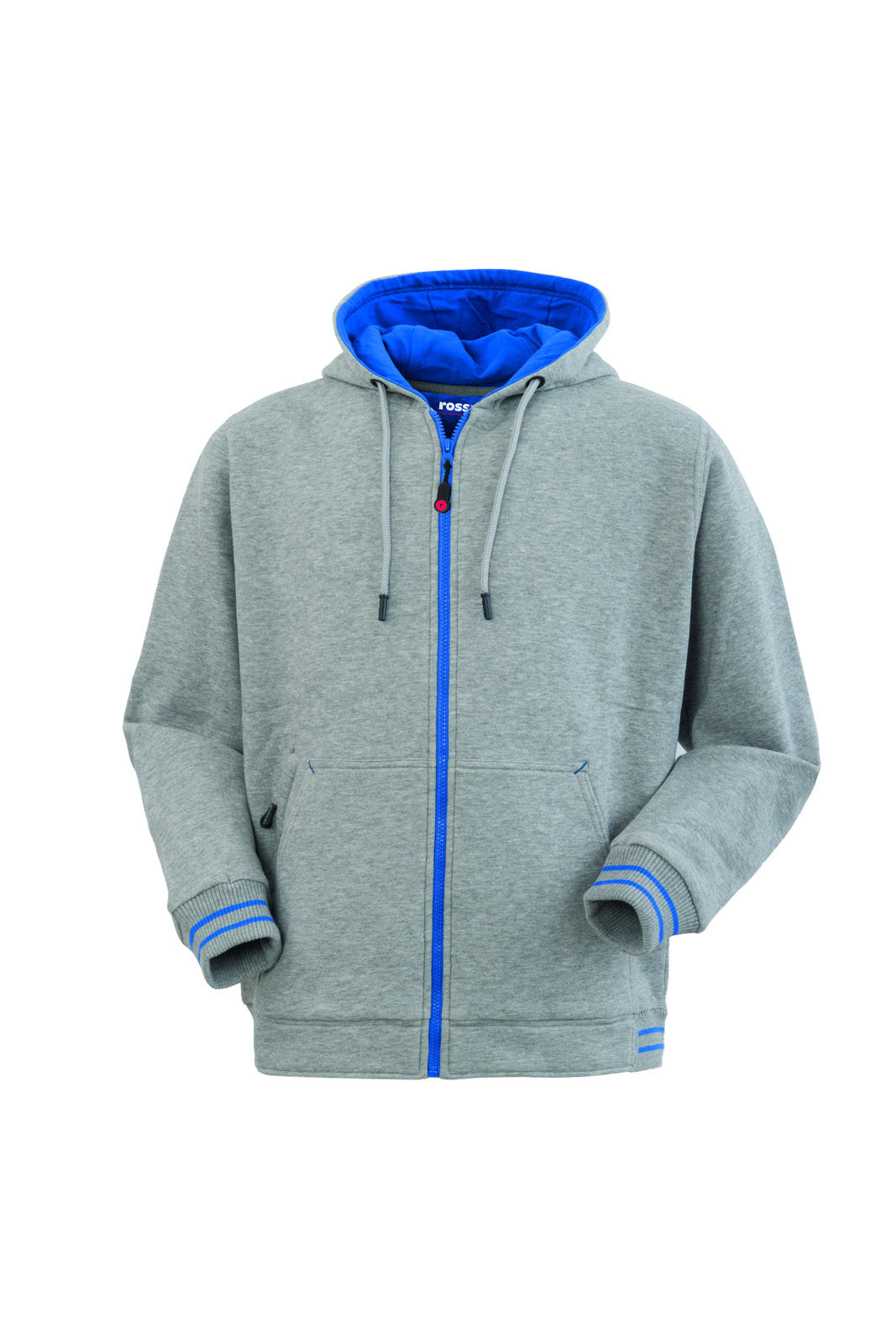 FELPA ZIP LUNGA CAPP. HAMPTON