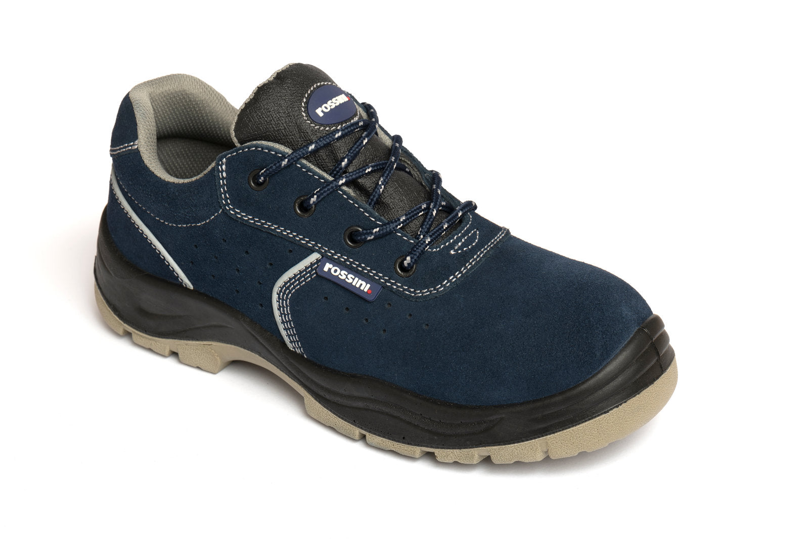 CALZ BASSA FORATA PETRA S1P COL.BLU