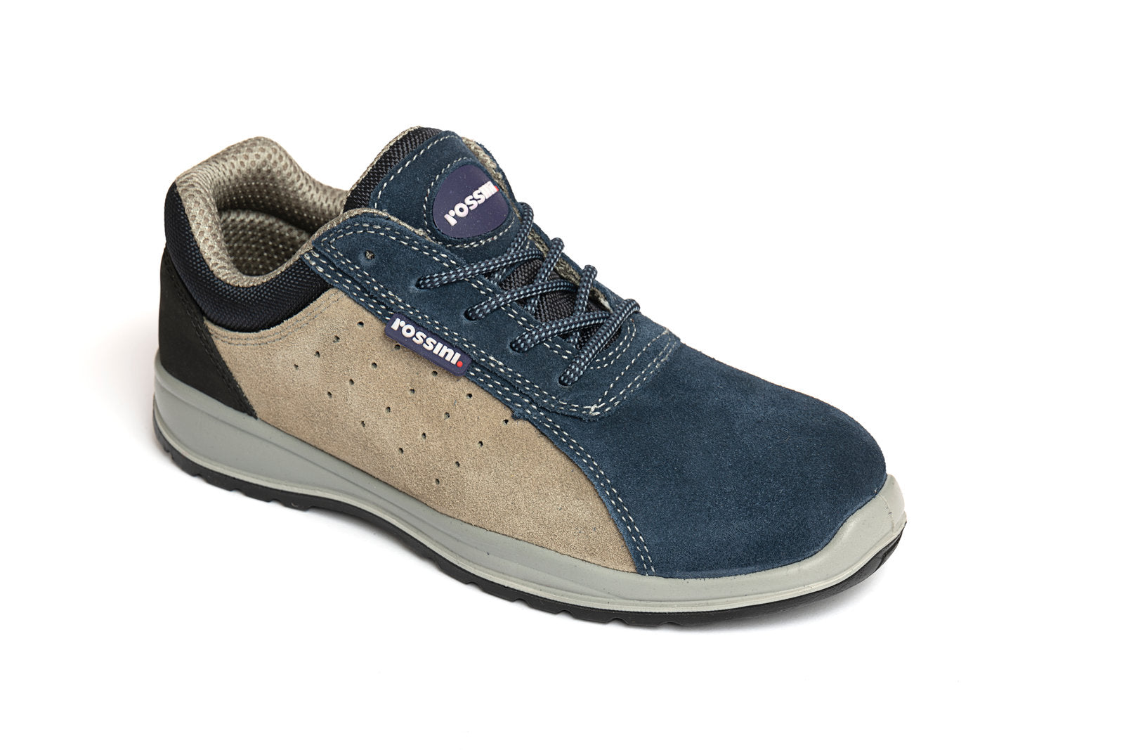 CALZ FORATA S1P DALLAS COL.BLU/GRIG
