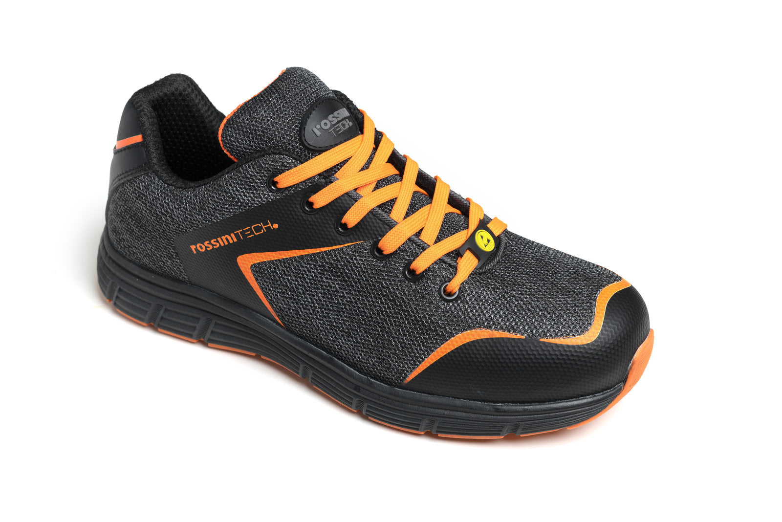 CALZ BASSA ARGON BLK/ORANGE S1PS SR