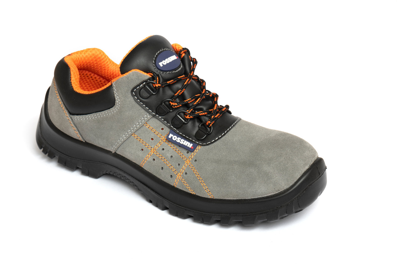 CALZ BASSA S1P GRIGIO/NERA-ISERE