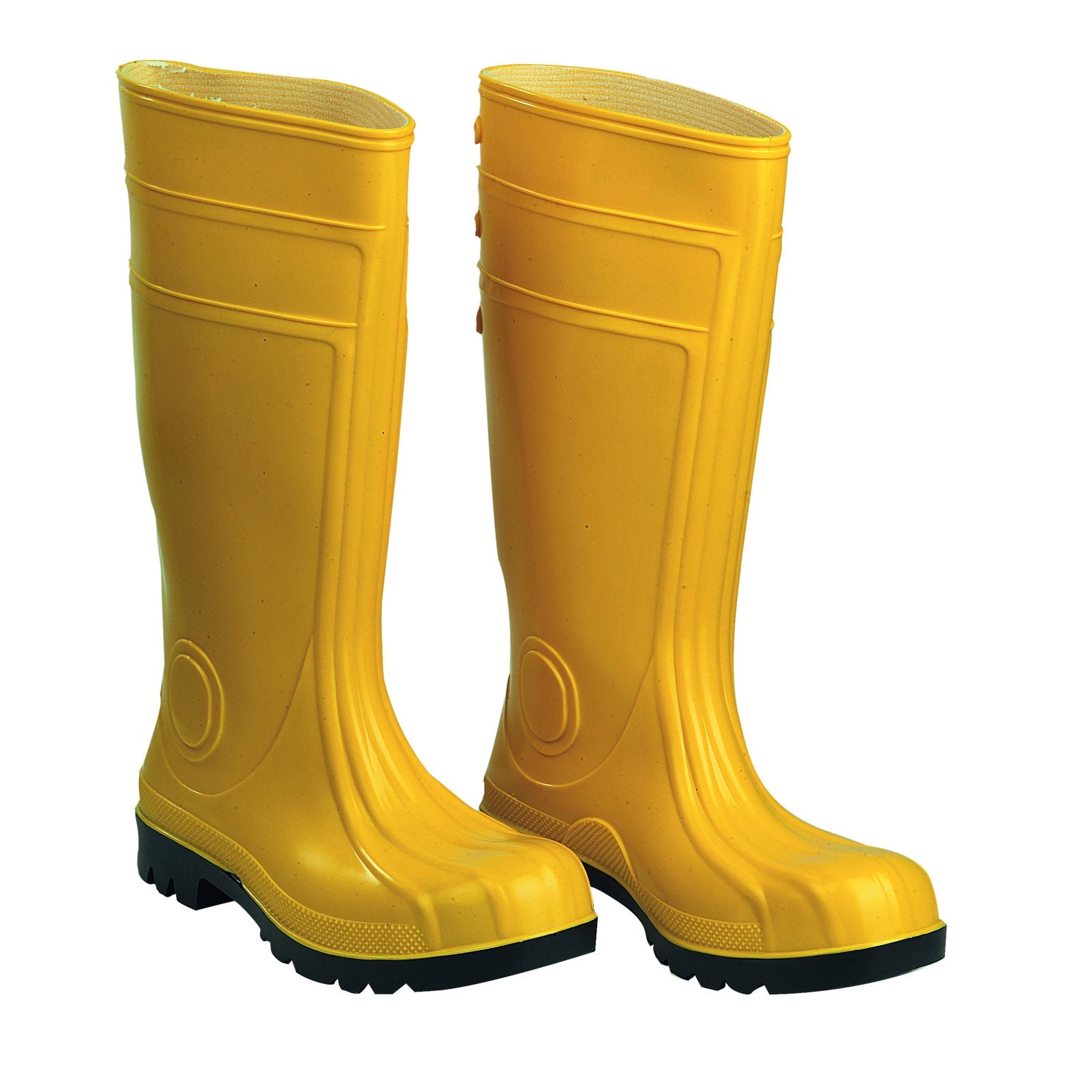 STIVALE SICUREZZA PVC GIALLO